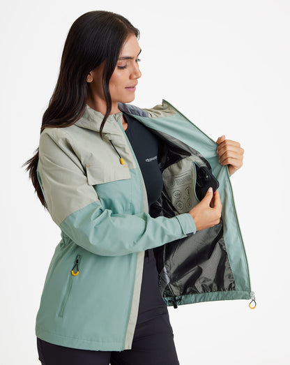 Jaqueta Feminina Impermeável Darwin Heat - Verde