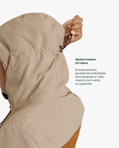 Jaqueta Impermeável Darwin Heat Feminina - Terracota