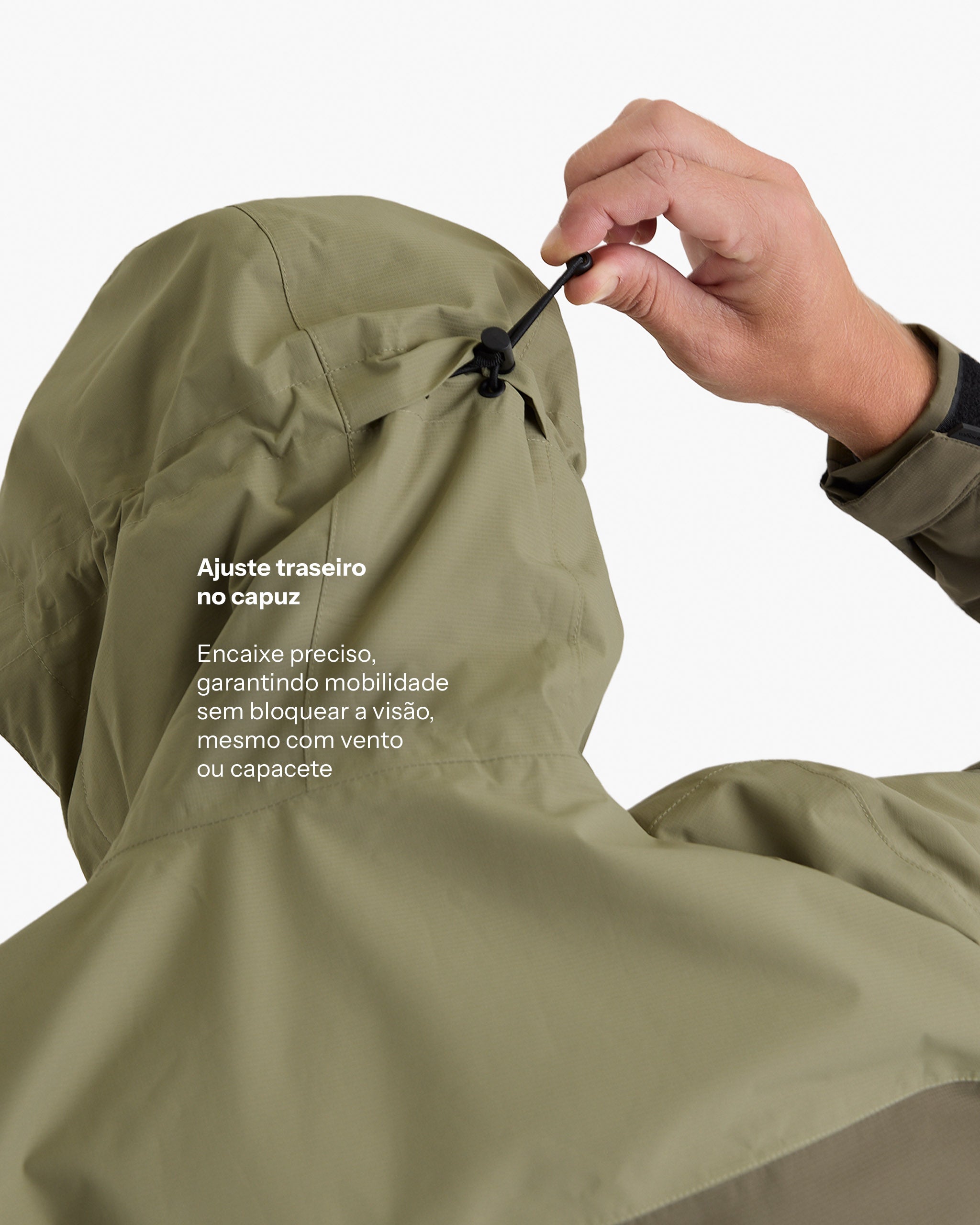 Jaqueta Impermeável Darwin Heat Masculina - Verde