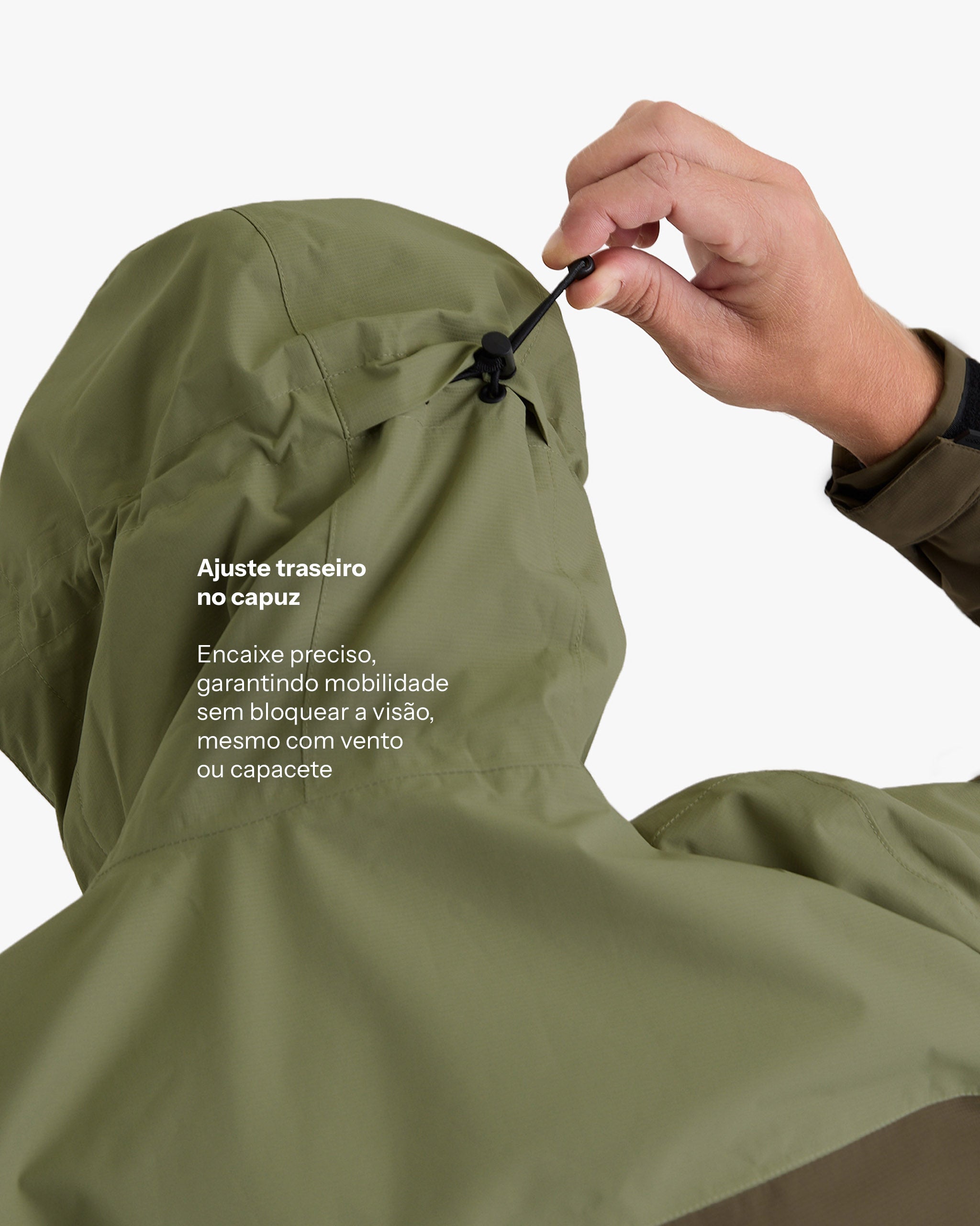 Jaqueta Impermeável Darwin Heat Masculina - Verde