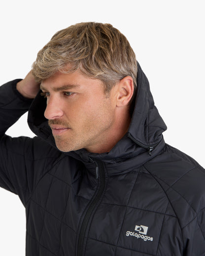 Jaqueta Puffer Ibex Thermolite Heat Masculina - Preta