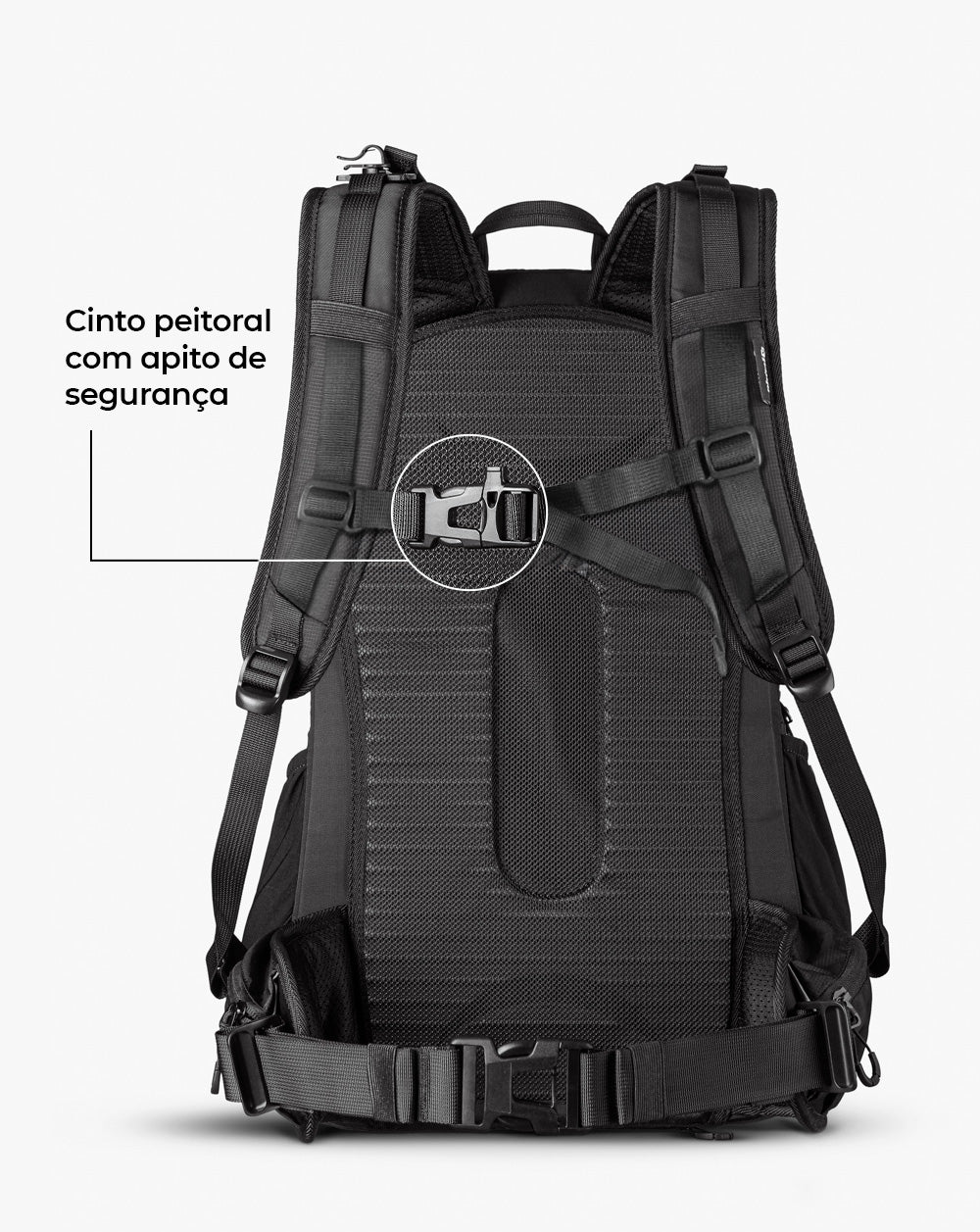 Mochila Vórtex 35L Preta | Galapagos Outdoor Mochila Vórtex 35L Preta | Galapagos Outdoor
