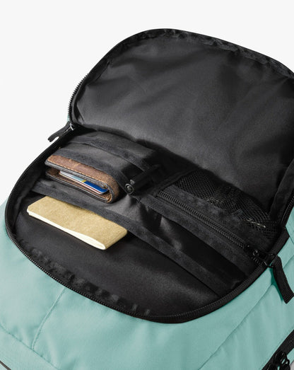 Mochila Gaivota 15L - Salmão, Mostarda e Turquesa