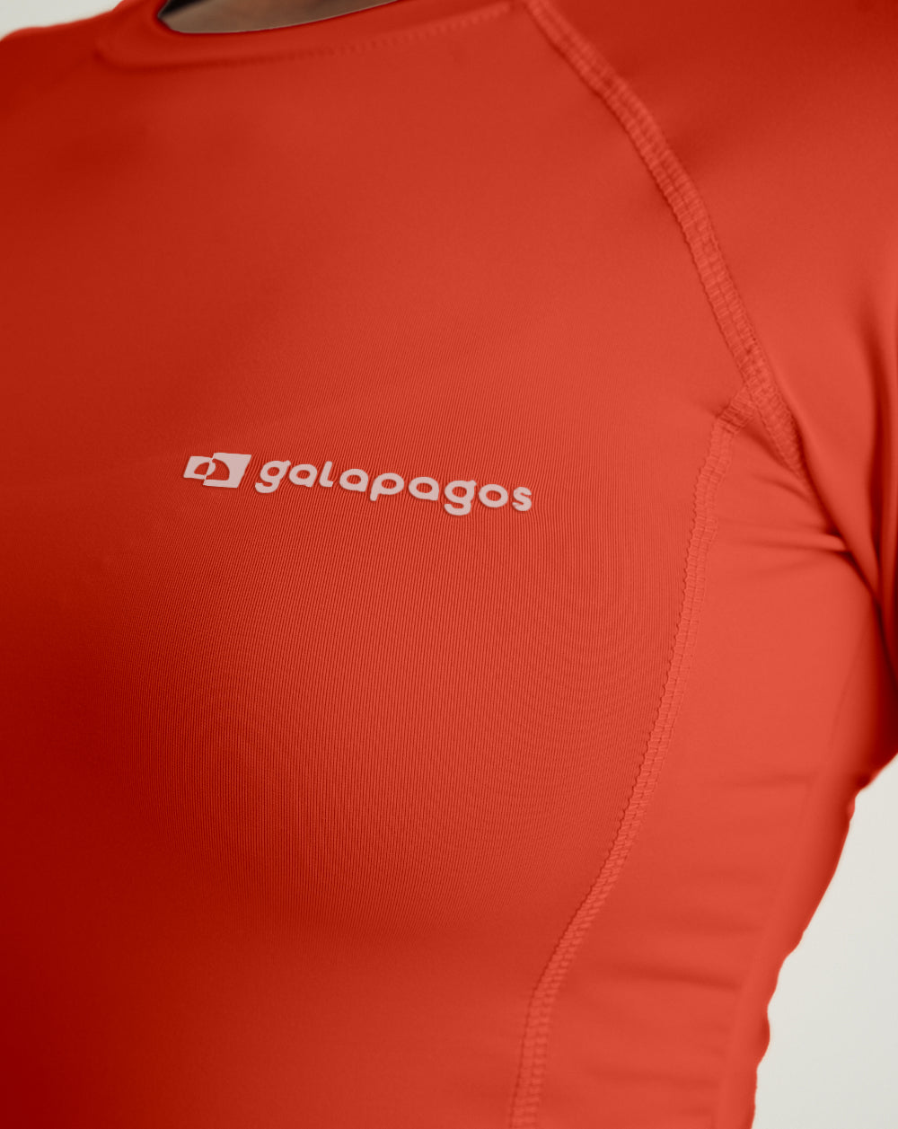 Blusa Segunda Pele UV Vella Feminina - Vermelha - Galapagos Outdoor