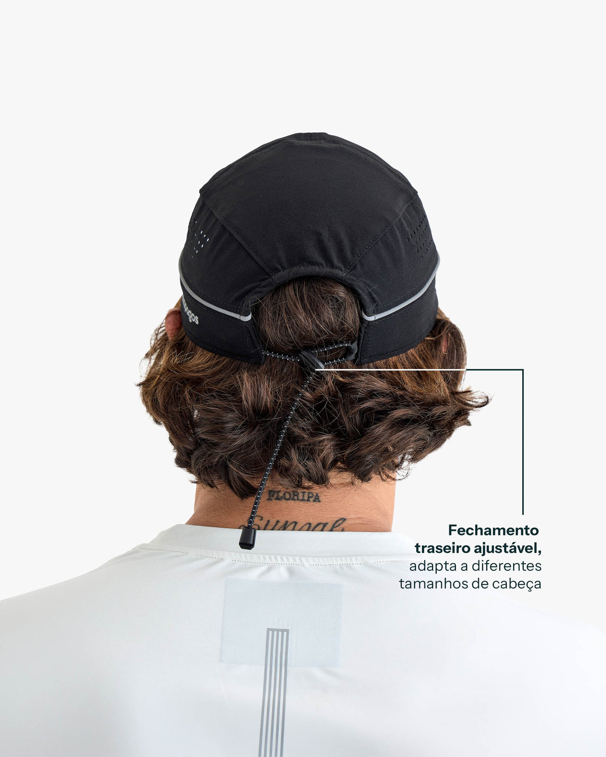 Boné Stride Pro - Preto