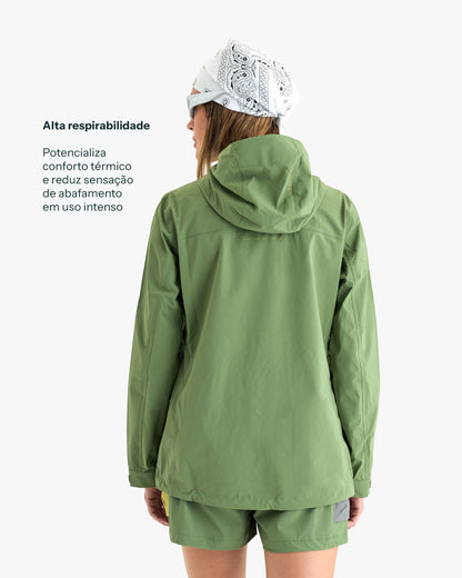 Jaqueta Impermeável Darwin Light Freeze Feminina - Verde
