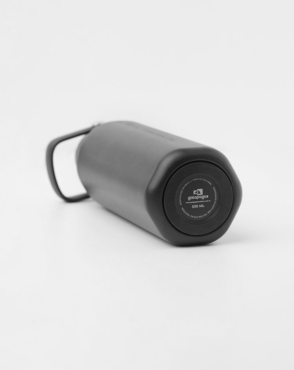 Garrafa River 530ml - Preta