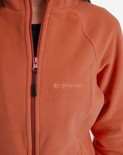 Jaqueta Fleece Kathmandu 2.0 Feminina - Terracota
