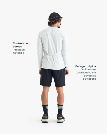Blusa Segunda Pele Vella Freeze Masculina - Branca