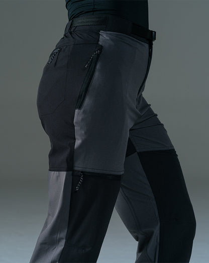 Calça Técnica Hiker Feminina - Chumbo e Preta