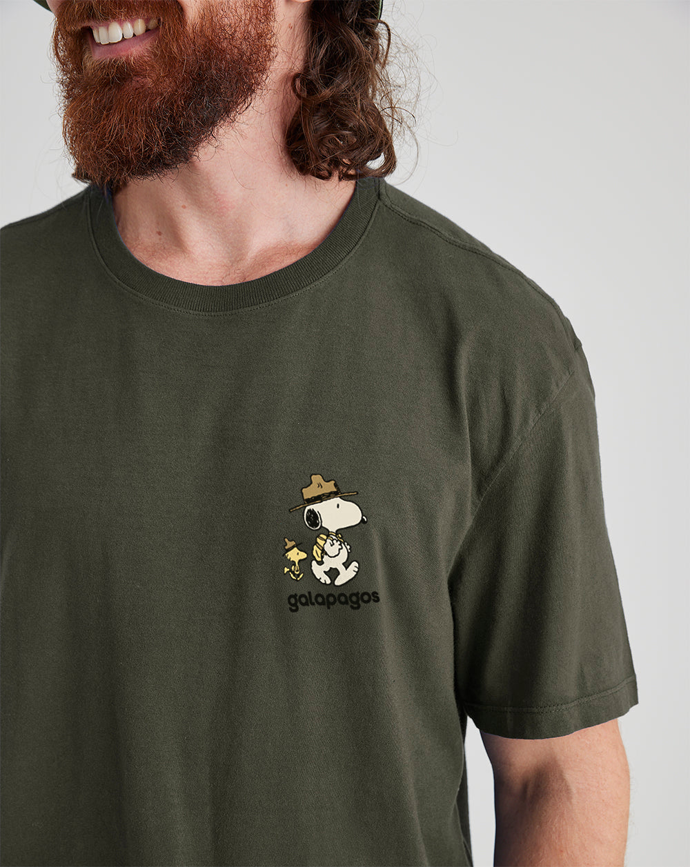 Camiseta Snoopy Upward - Verde