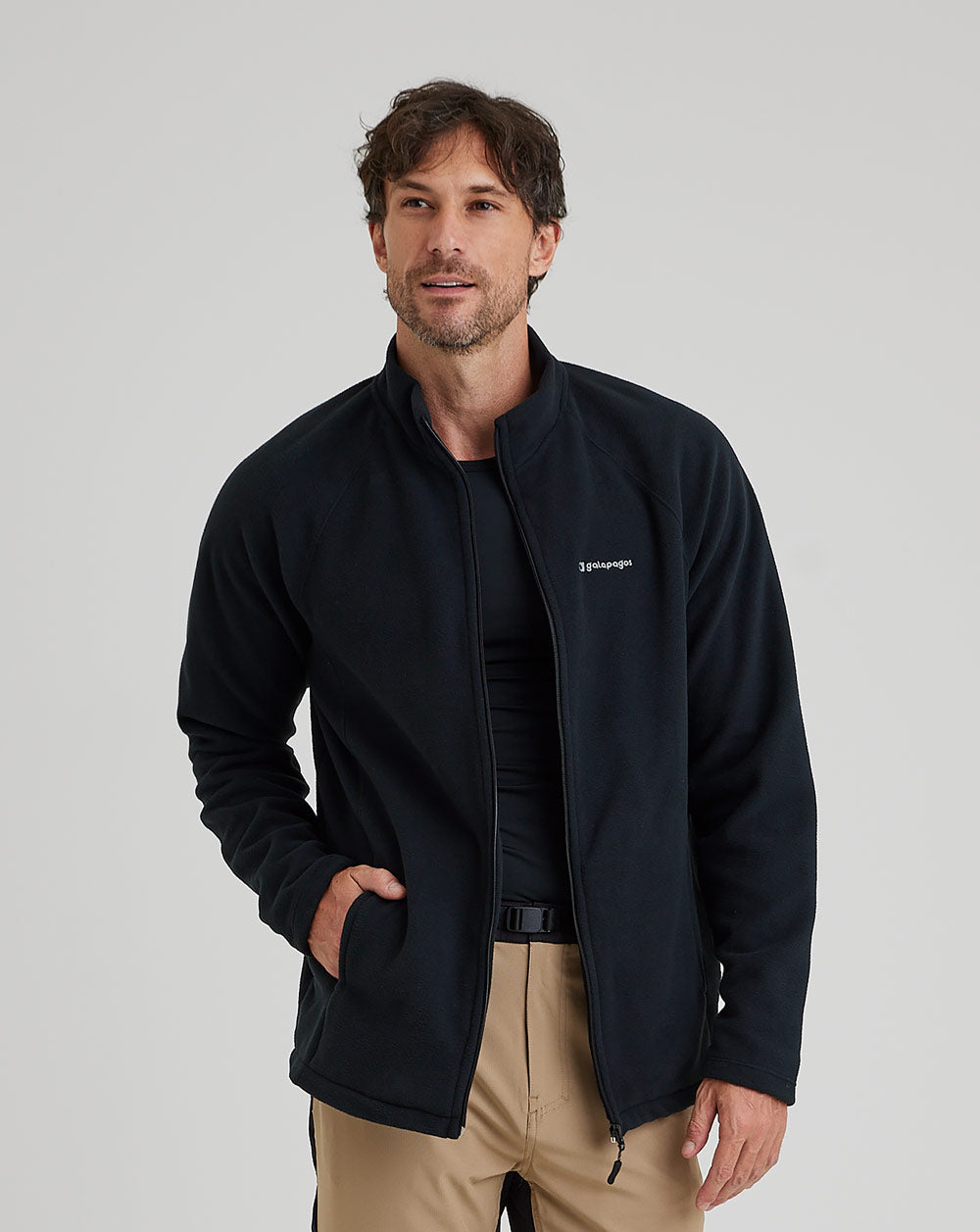 Jaqueta Fleece Kathmandu 2.0 Masculina - Preta