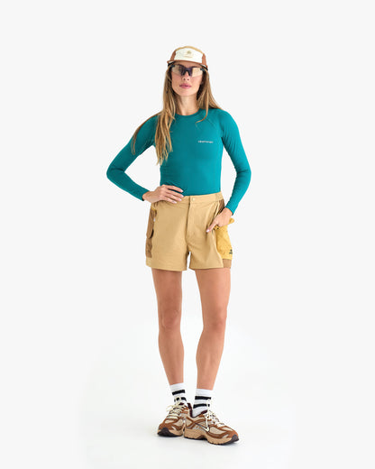 Boné Stride Daily - Marrom e Off White