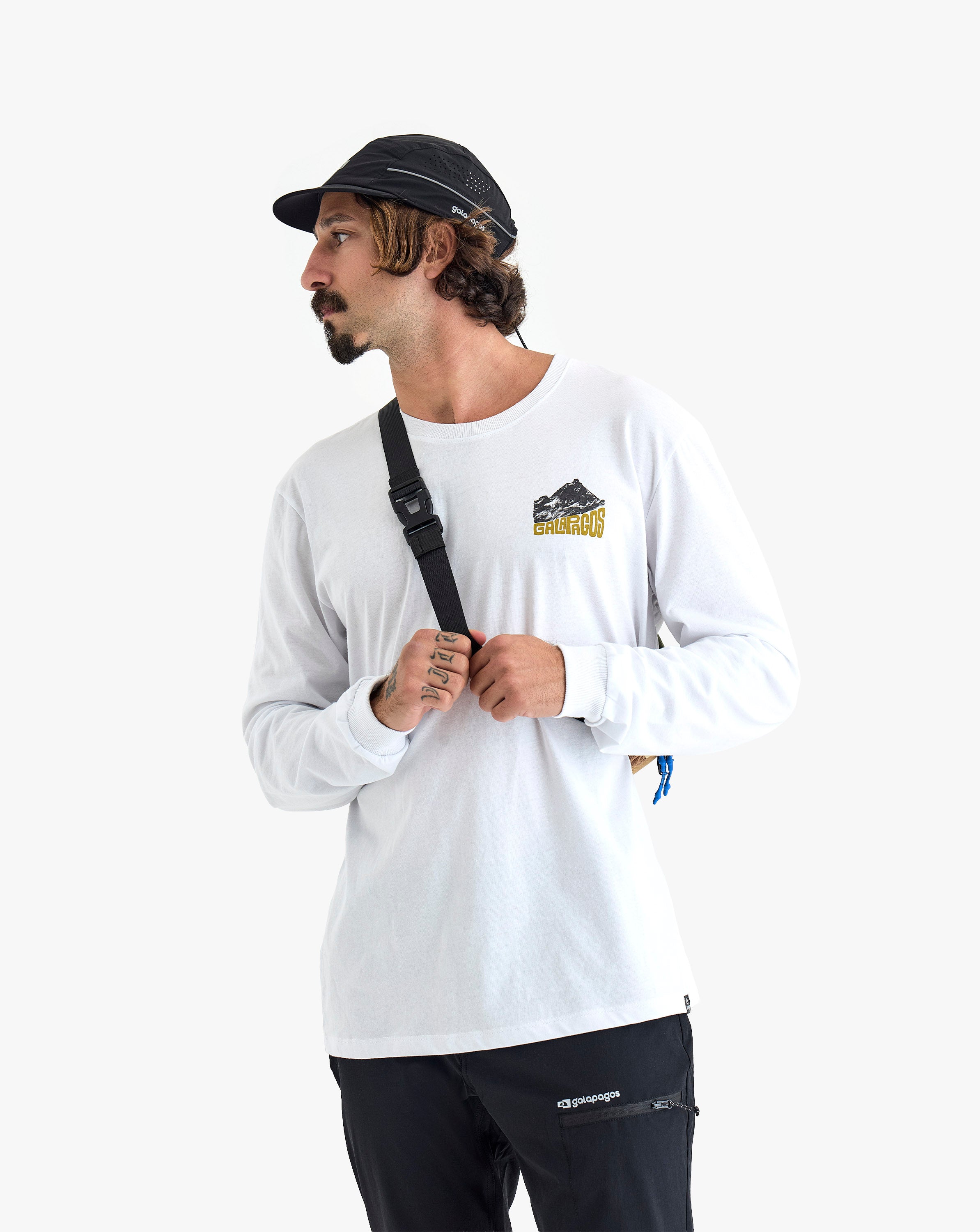 Camiseta Manga Longa Altitude All Gender - Branca
