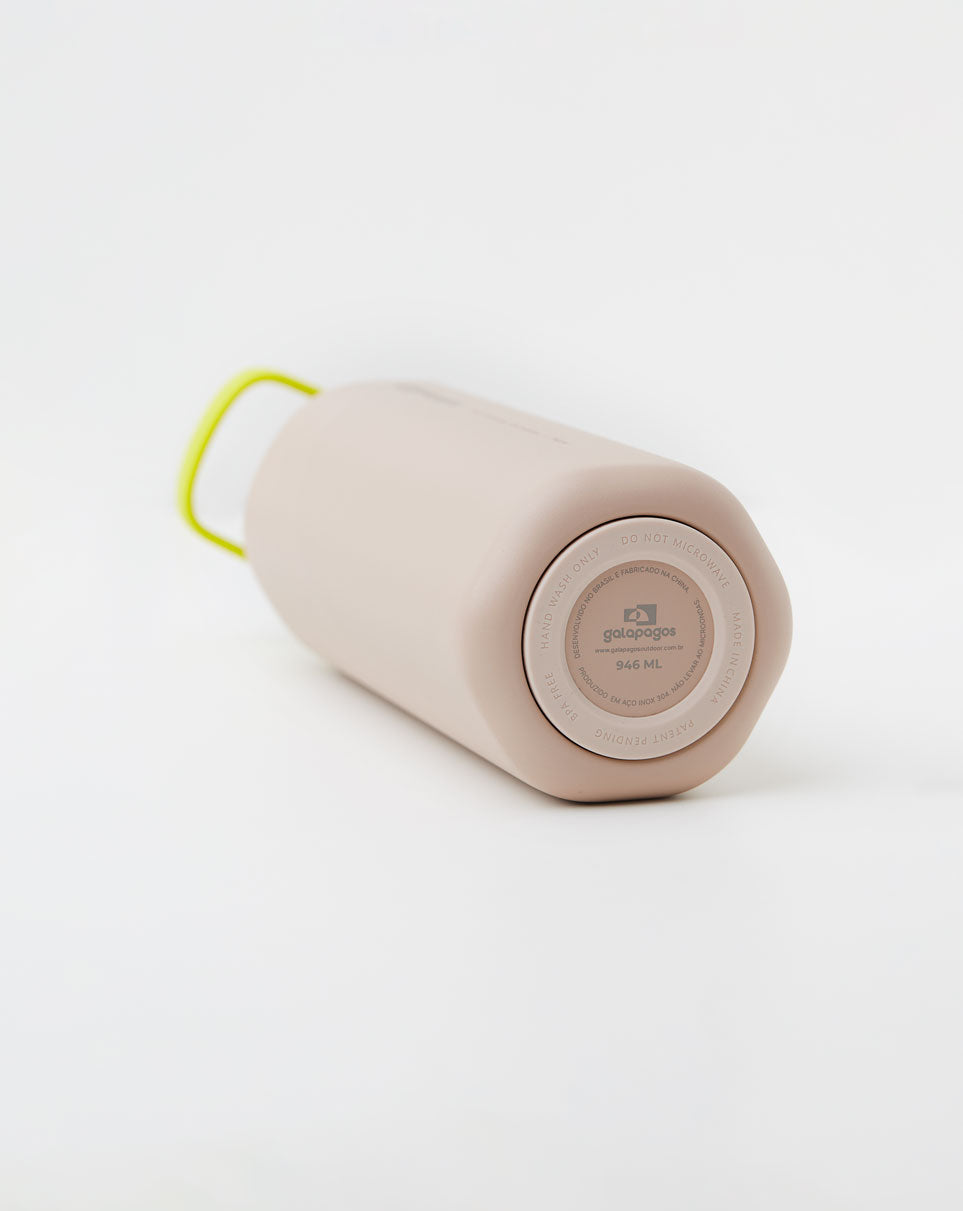 Garrafa River 950ml - Cáqui