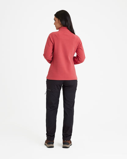 Jaqueta Fleece Kathmandu 2.0 Feminina - Goiaba