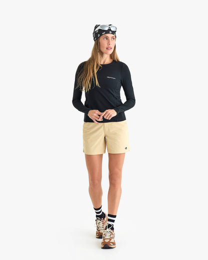 Shorts Finch Feminino - Cáqui