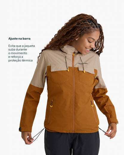 Jaqueta Impermeável Darwin Heat Feminina - Terracota