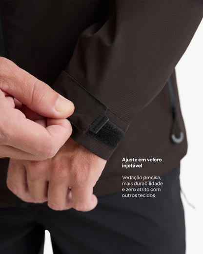 Jaqueta Impermeável Darwin Heat Masculina - Preta