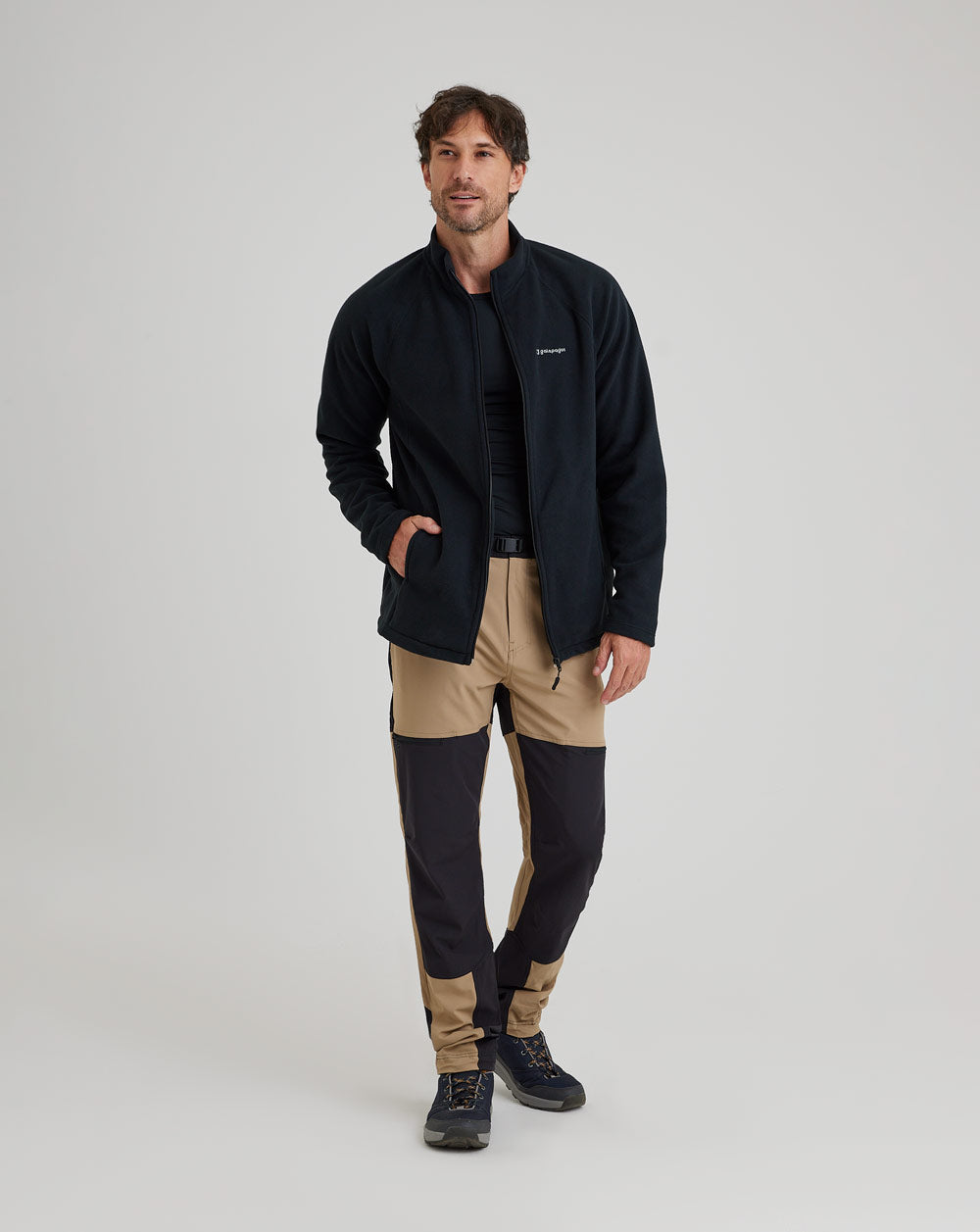 Jaqueta Fleece Kathmandu 2.0 Masculina - Preta