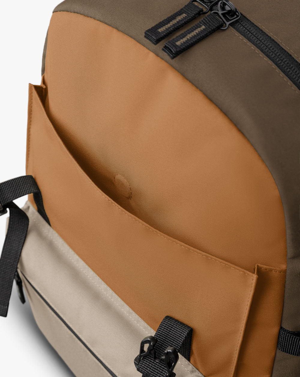 Mochila Pelican 30L - Marrom, Caramelo e Cáqui - Galapagos Outdoor