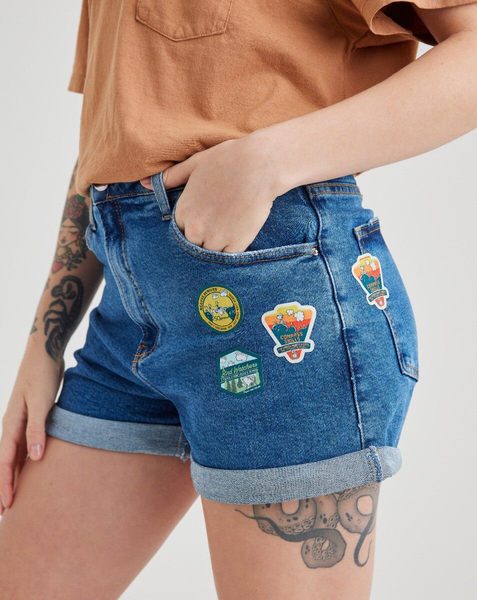 Shorts Jeans Beverly Snoopy