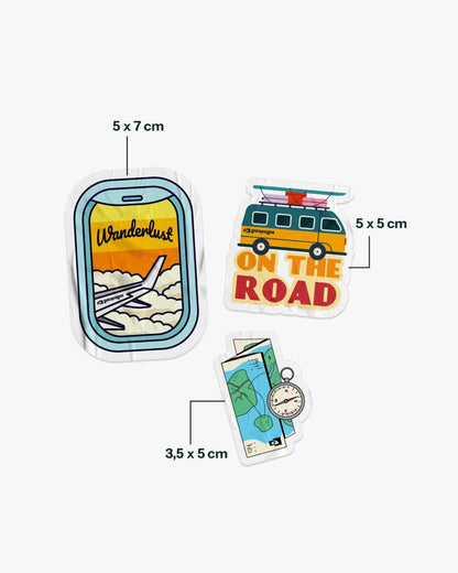 Pack de adesivos Soul Travel