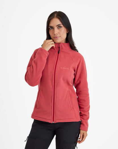 Jaqueta Fleece Kathmandu 2.0 Feminina - Goiaba