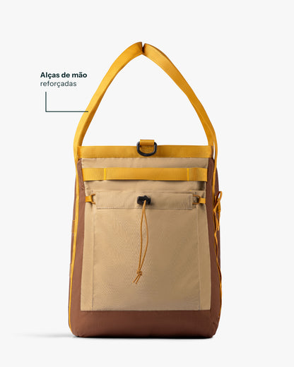 Bolsa Tote All-In 35L - Marrom e Bege