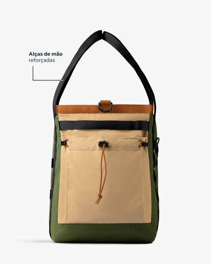 Bolsa Tote All-In 35L - Verde e Cáqui