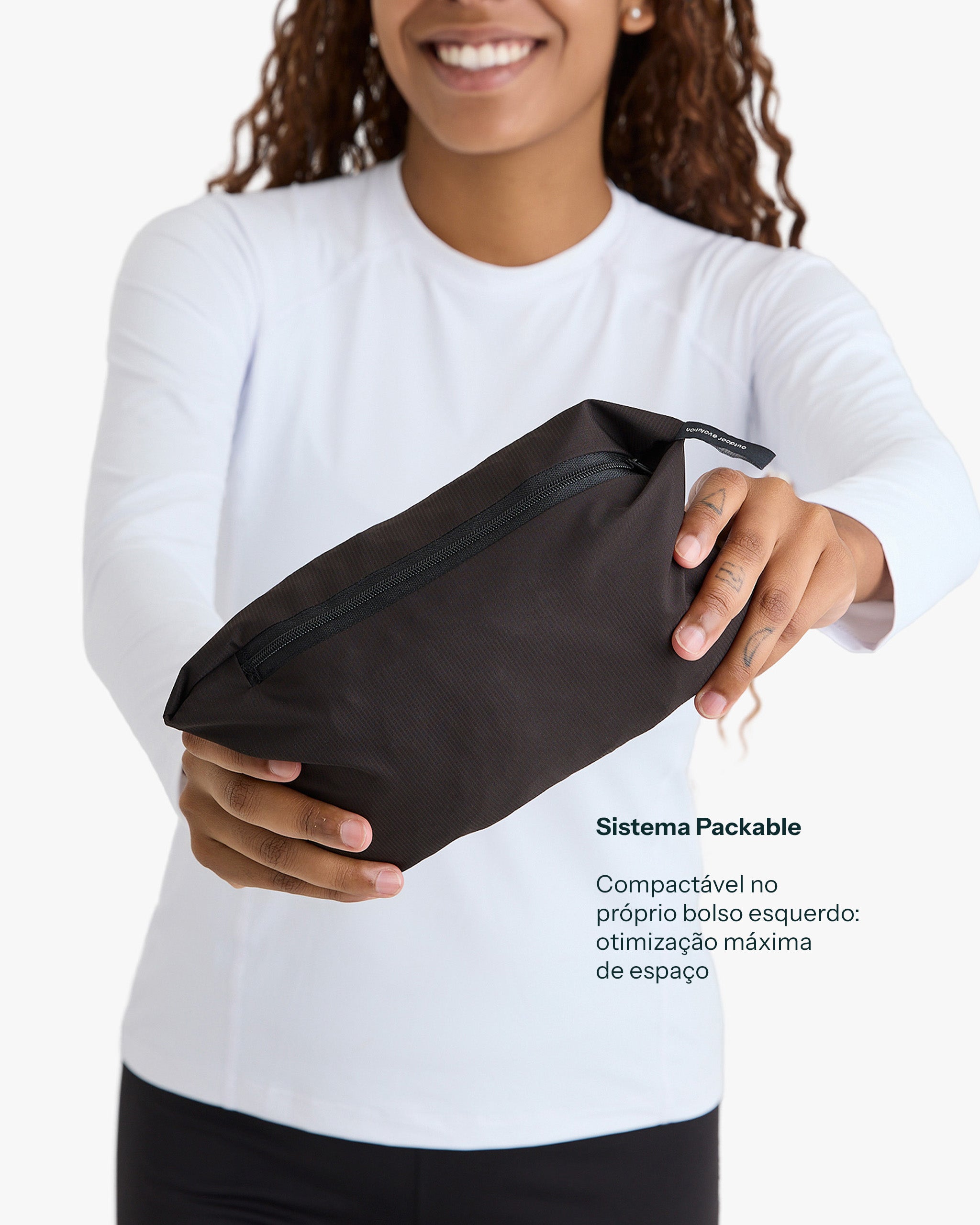 Jaqueta Impermeável Darwin Heat Feminina - Preta