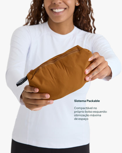 Jaqueta Impermeável Darwin Heat Feminina - Terracota