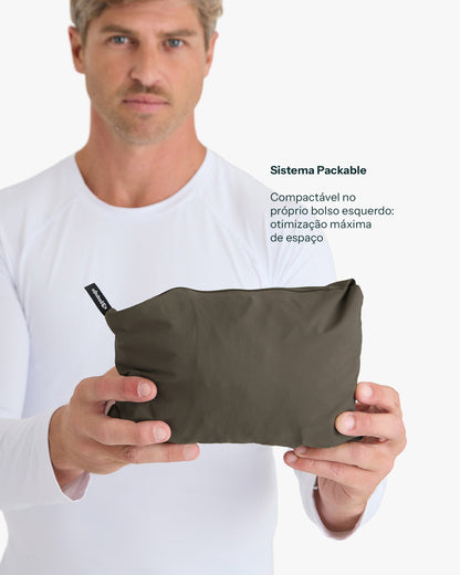 Jaqueta Impermeável Darwin Heat Masculina - Verde