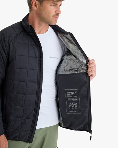Jaqueta Puffer Ibex Thermolite Heat Masculina - Preta