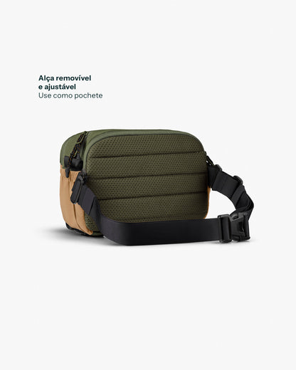Pochete Camaleão 3L - Verde e Cáqui