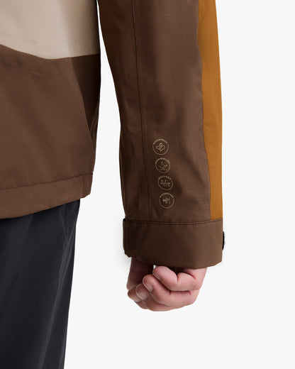 Jaqueta Impermeável Darwin Evolution 2.0 Masculina - Caqui e Ocre