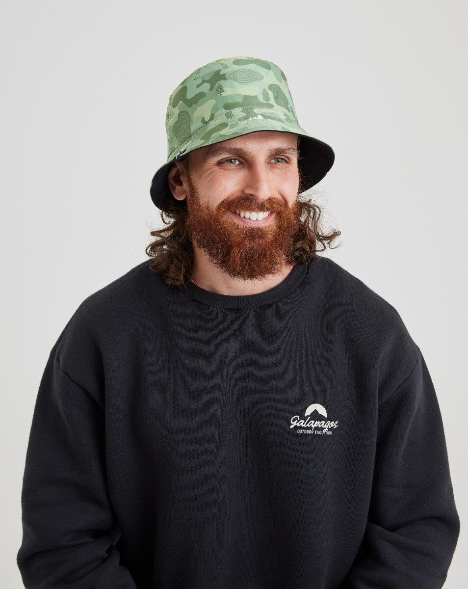 Bucket Dupla Face Snoopy Camo