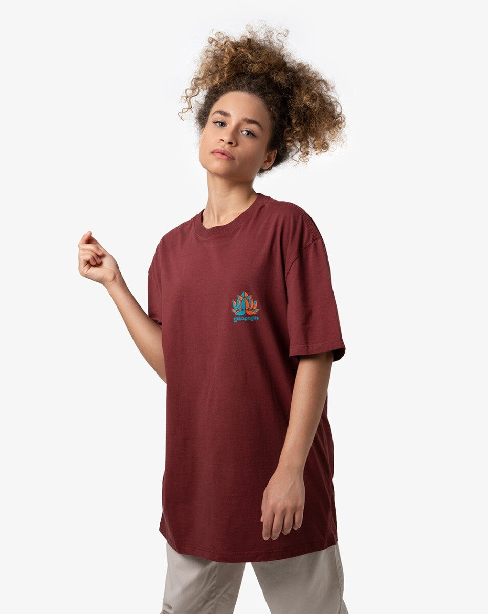 Camiseta All Gender Namastê - Marrom