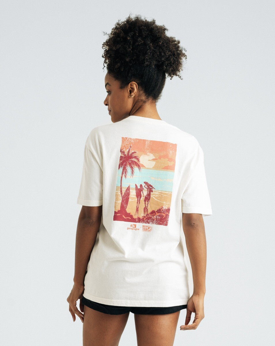 Camiseta Sunset Off White - Dream Tour