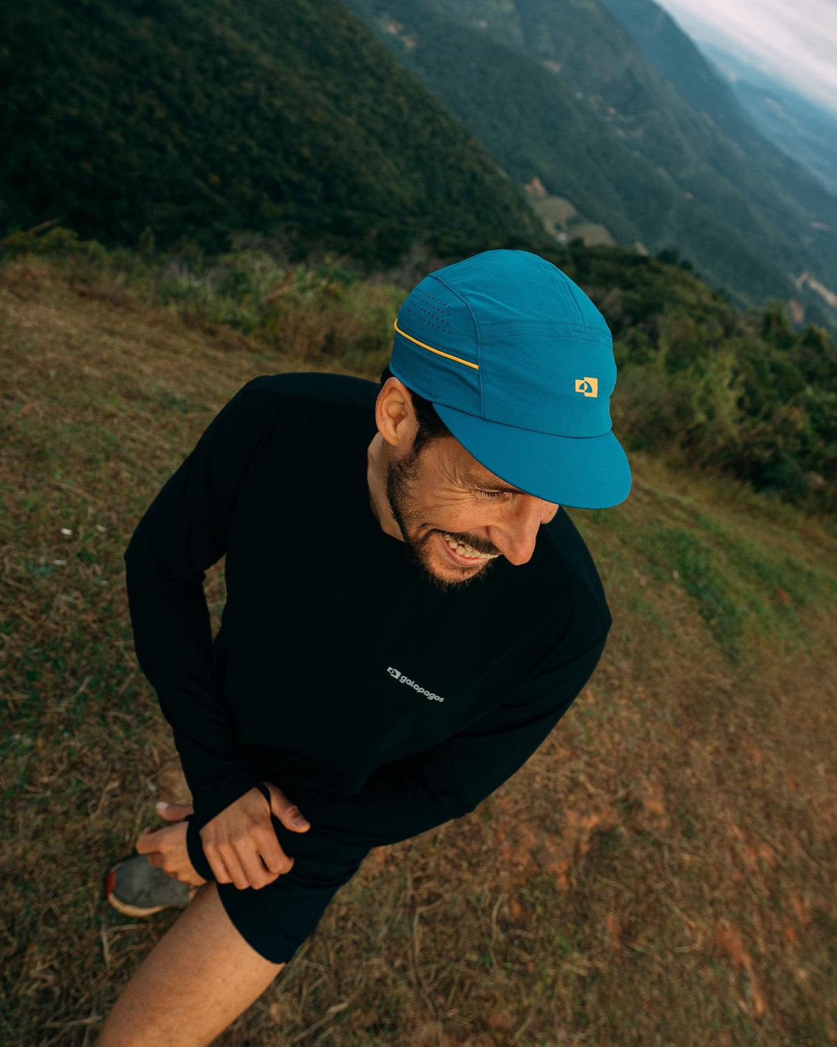 Boné Stride Pro - Verde Oceano