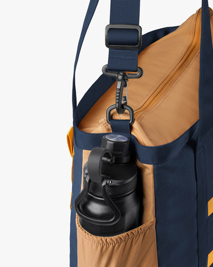 Bolsa Tote All-In Daily 21L - Marinho e Caramelo
