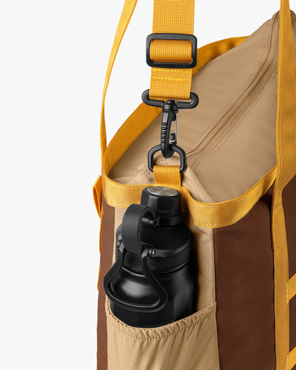Bolsa Tote All-In Daily 21L - Marrom e Bege