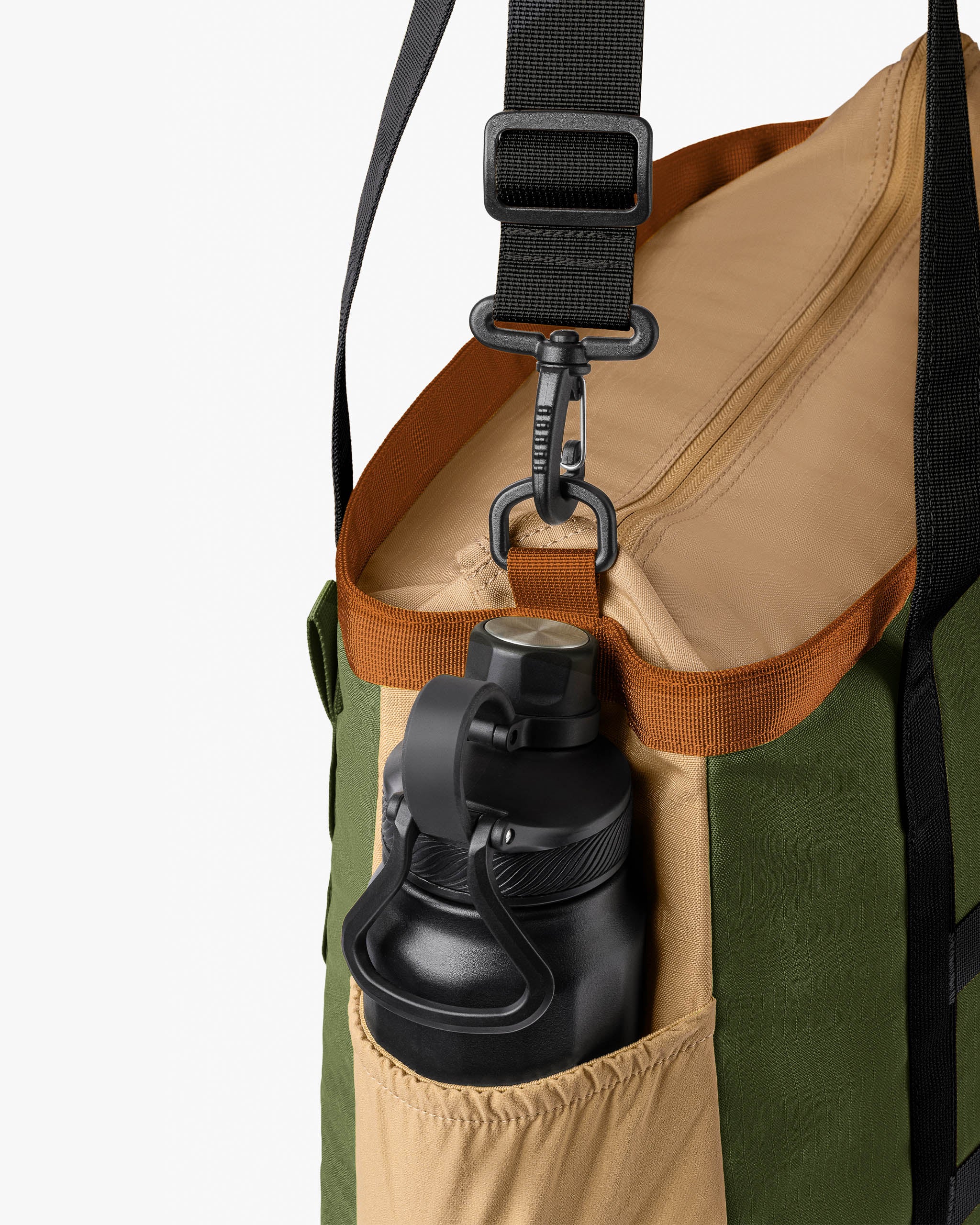 Bolsa Tote All-In Daily 21L - Verde e Cáqui