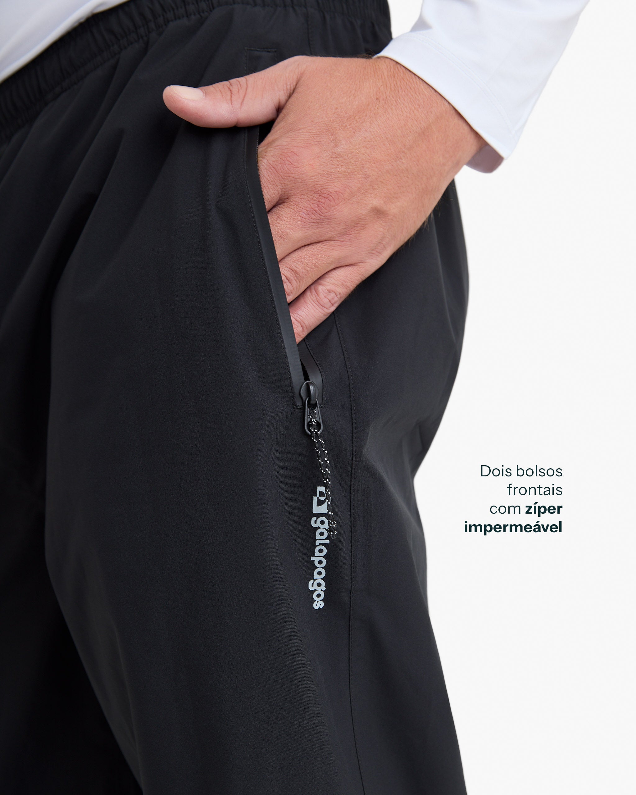 Calça Impermeável Darwin Storm Masculina - Preta