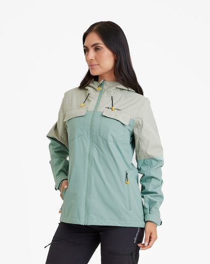 Jaqueta Feminina Impermeável Darwin Heat - Verde