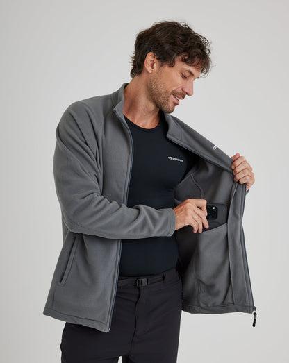 Jaqueta Fleece Kathmandu 2.0 Masculina - Cinza