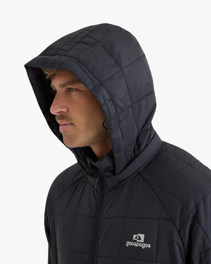 Jaqueta Puffer Ibex Thermolite Heat Masculina - Preta