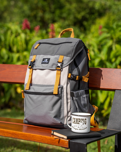 Mochila Pelican 30L - Cinza - Galapagos Outdoor