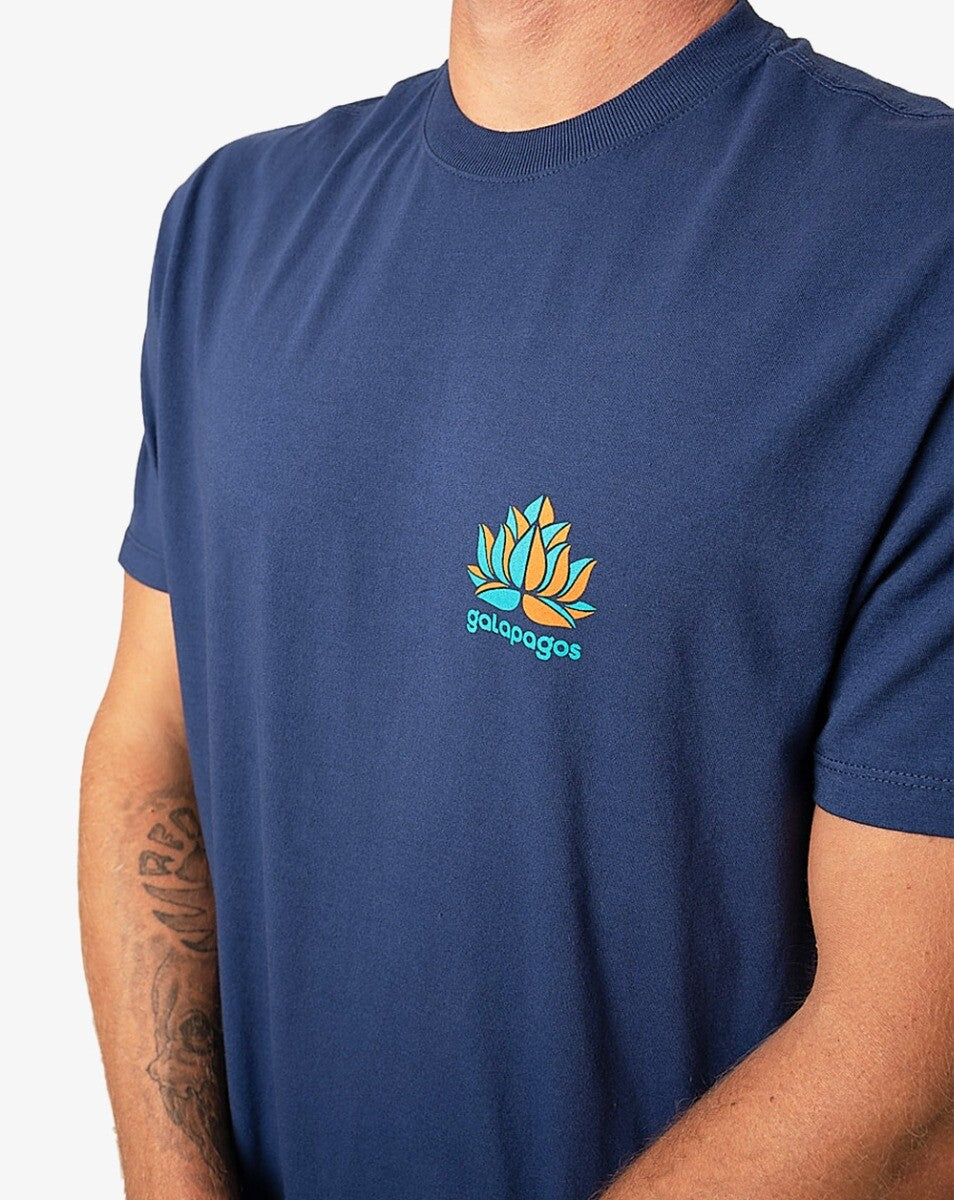 Camiseta All Namastê - Azul Marinho