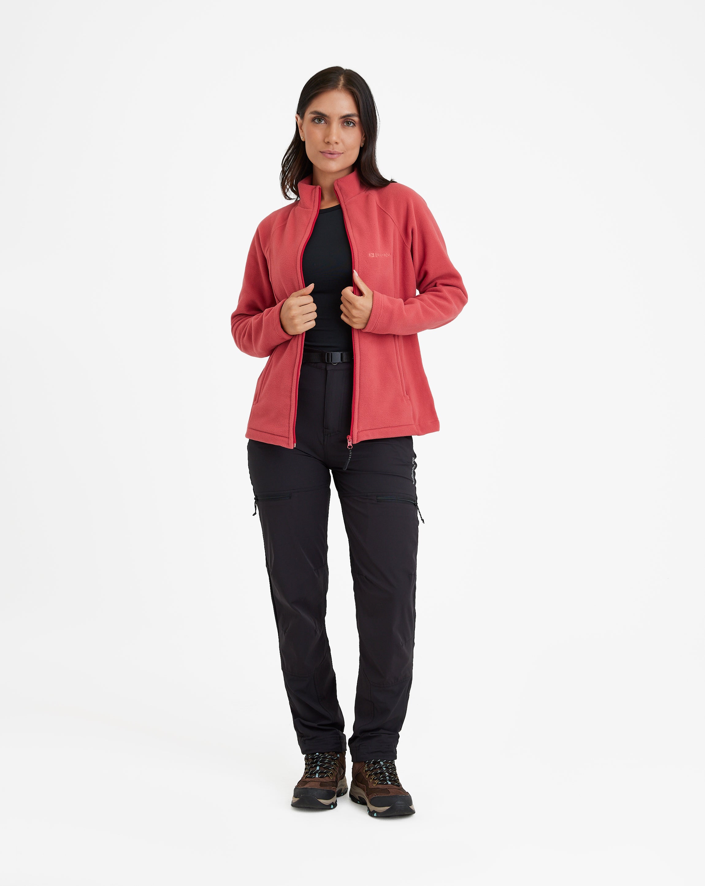Jaqueta Fleece Kathmandu 2.0 Feminina - Goiaba